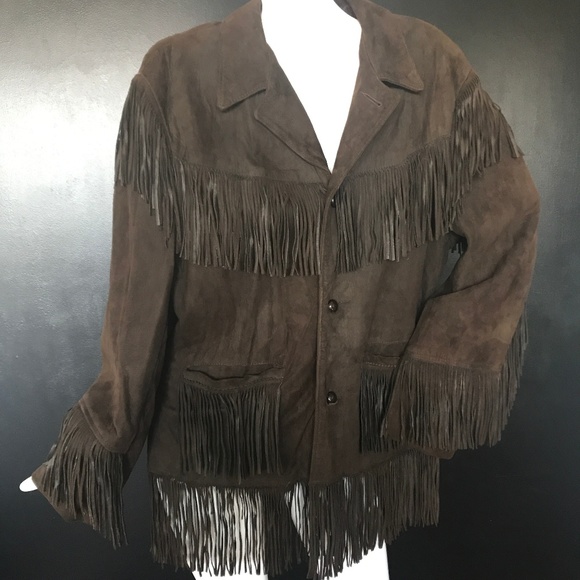 I. Foster & Sons Jackets & Blazers - Coachella Leather Fringe Suede Jacket -Vintage
